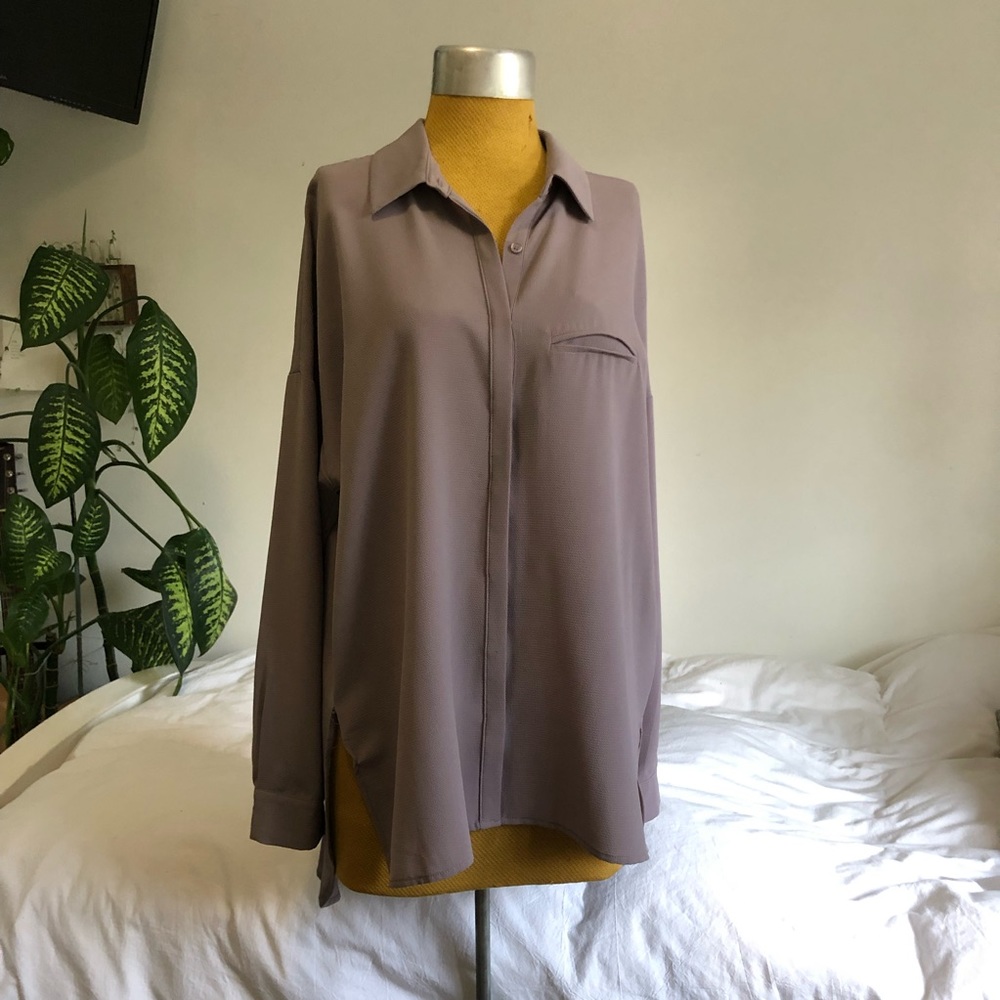 Ro & de longline blouse shirt